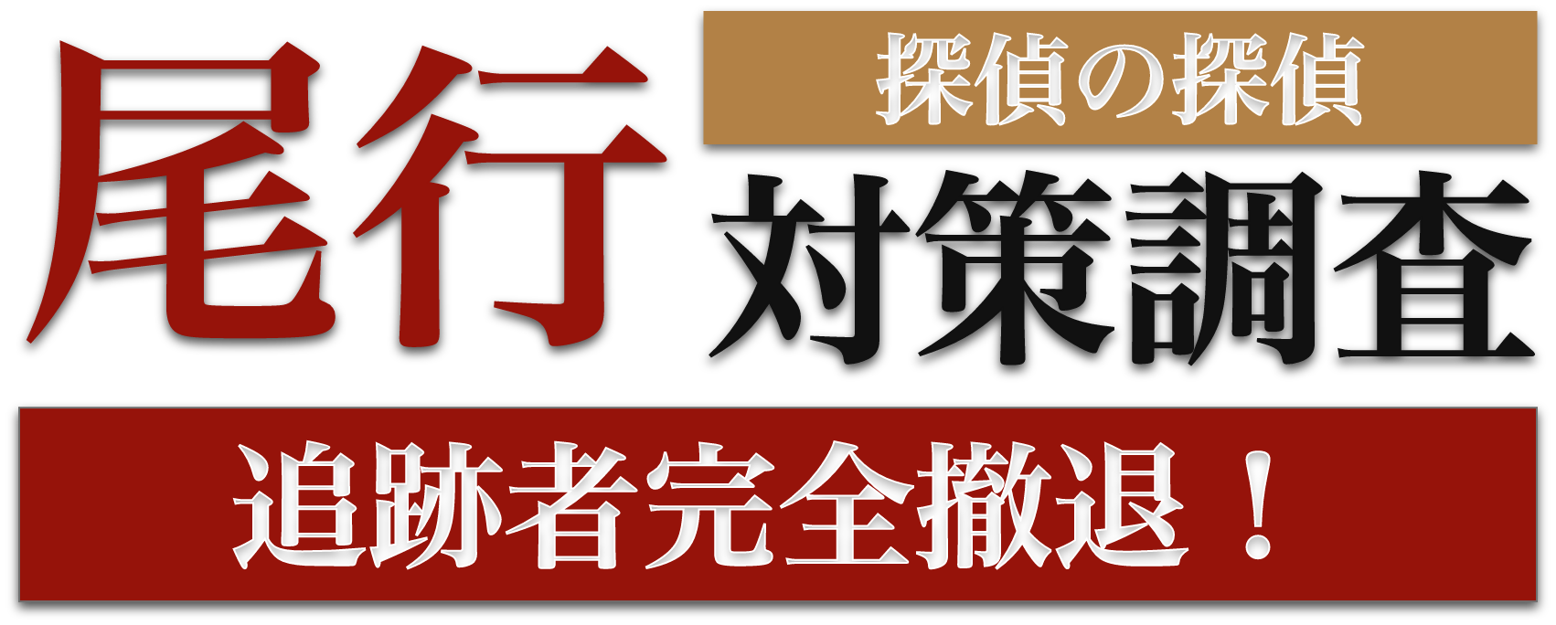 『探偵の探偵』による尾行対策調査、追跡者完全撤退！